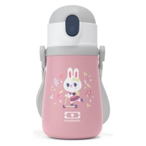 Stram Bunny rózsaszín gyerek termosz, 360 ml - Monbento