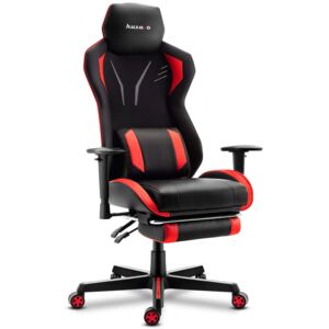 Huzaro Combat 6.0 Gamer szék nyak-és derékpárnával - fekete-piros