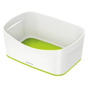 MyBox fehér-zöld asztali tárolódoboz, hossz 24,5 cm - Leitz