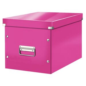 Office rózsaszín tárolódoboz, hossz 36 cm - Leitz