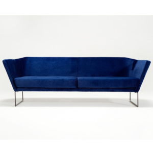 Relax kék háromszemélyes kanapé