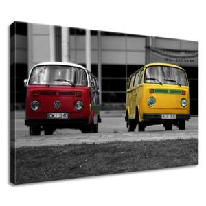 Gario Vászonkép Old Volkswagen Transporter Méretek (sz x m): 60 x 40 cm