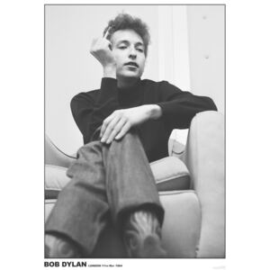 Bob Dylan - London 1964 Plakát, (59,4 x 84,1 cm)