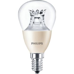 PHILIPS Master E14 kisgömb LED fényforrás, 2200K-2700K szabályozható, 6W, 470 lm, CRI 80, 8718696453582