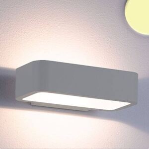 Falra szerelhető indirekt LED lámpa ezüst szín – 1×6W CREE melegfehér LED