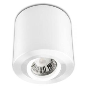 Mennyezeti szpot lámpatest GU10/MR16 LED fényforráshoz, kerek, fehér