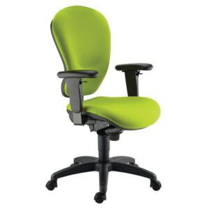 Manutan Harmonia irodai szék, zöld%