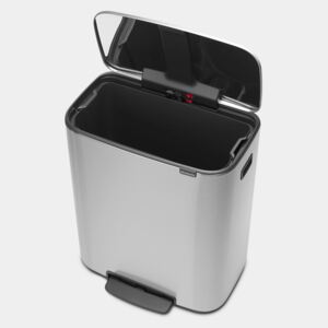 Brabantia Bo Pedal Bin pedálos szemetes 60 liter Matt Steel Fingerprint Proof ujjlenyomatmentes - 211324
