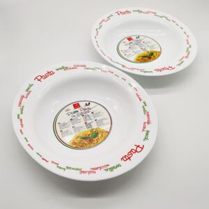 Bormioli Rocco pasta dekoros tésztás tányér 30 cm 2db - 119581