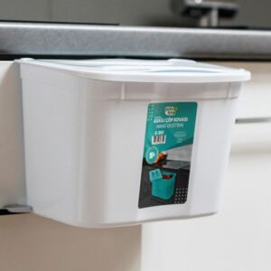 Poly Time szekrényajtóra akasztható műanyag mini szemetes 5 liter - E561