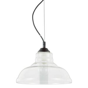 IDEAL LUX BISTRO' függesztett lámpa E27 foglalattal, max. 60W, 28 cm átmérő, üveg 112336