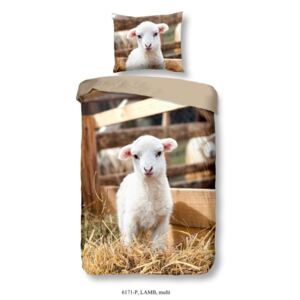 Lamb gyermek ágyneműhuzat garnitúra tiszta pamutból, 140 x 200 cm - Good Morning