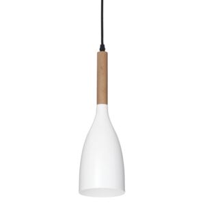 IDEAL LUX MANHATTAN függesztett lámpa E14 foglalattal, max. 40W, 11 cm átmérő, fehér 110745