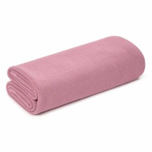 Bambusz vékony kötött baba takaró - Vintage rózsaszín