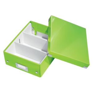 Office zöld rendszerező doboz, hossz 28 cm - Leitz