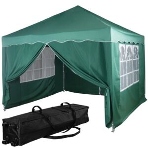 Kerti sátor összecsukható INSTENT 3 x 3 m - zöld