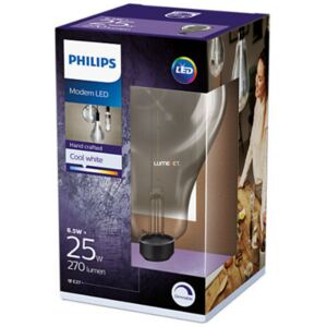 Philips E27 Vintage LED 6,5W 270lm 4000K hideg fehér - 40W izzó helyett