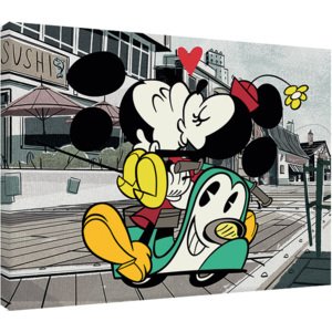 Vászonkép Mickey Shorts - Mickey and Minnie, (80 x 60 cm)