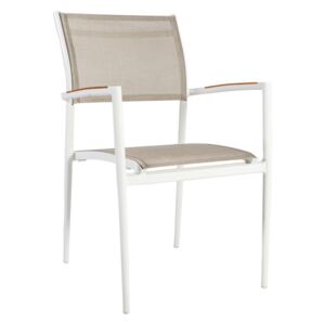 Kültéri szék RC1442 60x55x83cm Szürke + fehér