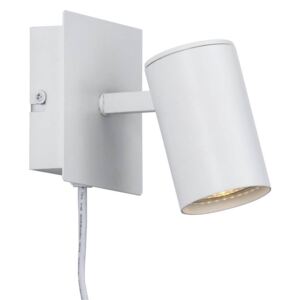 NORDLUX Frida fali lámpa, fehér, GU10, max. 35W, 5.1cm átmérő, 49801001