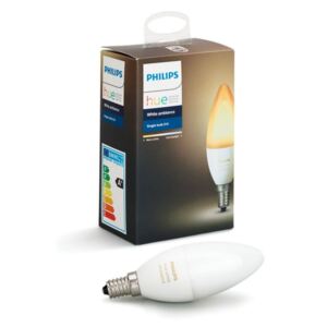 Philips Hue E14 LED fényforrás - 6W - White Ambiance, fehér 2200K-6500K, 8718696695203