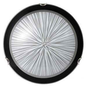 Rábalux 1857 Ufó lámpa Sphere fekete fém E27 1x MAX 60W IP20