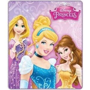 Disney Hercegnők polár takaró lila 120x140cm