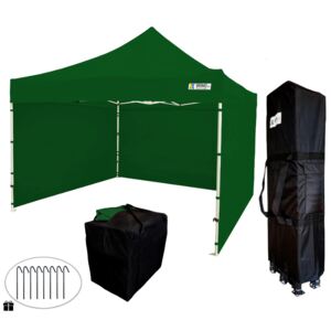 Reklám sátor 4x4m - Zöld