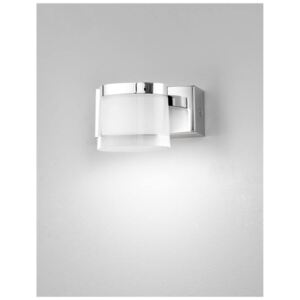 Nova Luce SABIA fürdőszobai fali lámpa, króm, 3000K melegfehér, beépített LED, 5W, 513 lm, 9122311