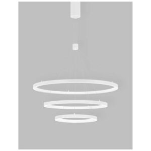 Nova Luce EMPATIA több ágú függeszték, fehér, 3000K melegfehér, beépített LED, 108W, 7560 lm, 9174108