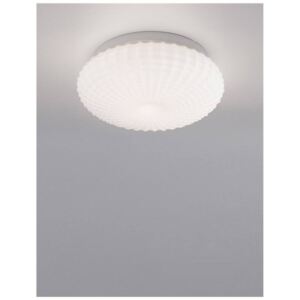 Nova Luce CLAM fürdőszobai mennyezeti lámpa, fehér, E27 foglalattal, max. 2x12W, 9738256