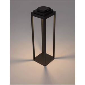 Nova Luce FIGI kültéri állólámpa, alumínium, 3000K melegfehér, beépített LED, 2W, 215 lm, 9923500