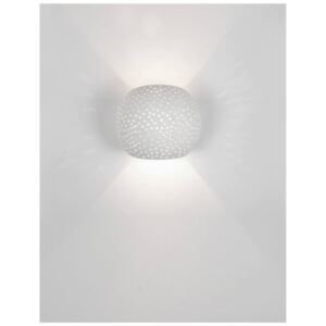 Nova Luce SANDRO fali lámpa, fehér, max. 1x40W, 9168303