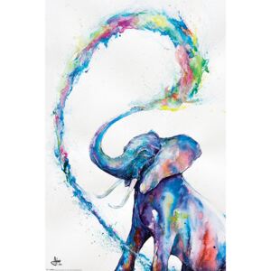 Plakát Marc Allante - Elephant, (61 x 91.5 cm)