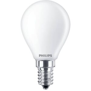 PHILIPS E14 kisgömb P45 LED fényforrás, 2700K melegfehér, 2.2W, 250 lm, CRI 80, 8718699763411