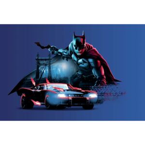 Művészi plakát The Batman in Gotham City