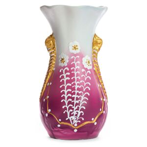 Maľovaná váza ELA 9x9x17 cm