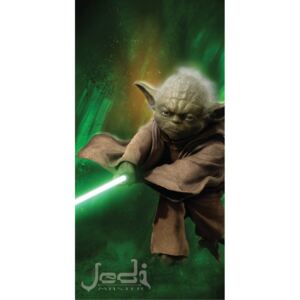 Star Wars törölköző fürdőlepedő Yoda