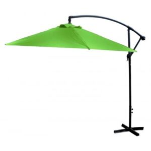 AGA EXCLUSIV Bony 300 cm függő napernyő - Világos zöld