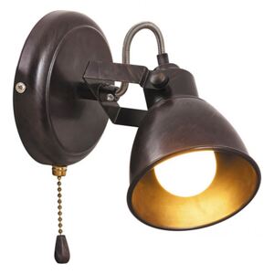 Rábalux Vivienne 5962 Fali lámpa kapcsolóval antik barna fém E14 1x MAX 15W IP20
