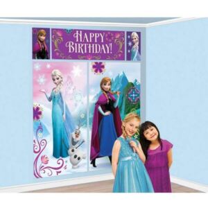 Disney Jégvarázs, Frozen Fali dekoráció 5 darabos