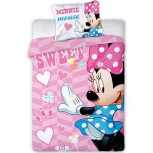 Disney Minnie ovis ágyneműhuzat sweet 100x135cm 40x60cm