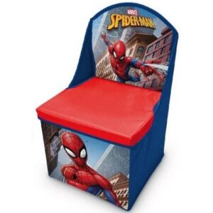 Pókember játéktároló szék 30*30*50 cm