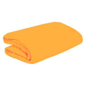 Jersey lepedő sárga sáfrány 180x200 cm