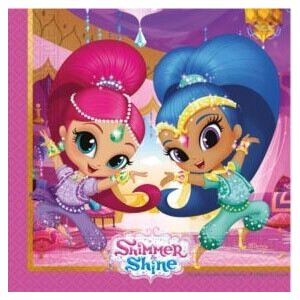 Shimmer és Shine szalvéta 20 db-os