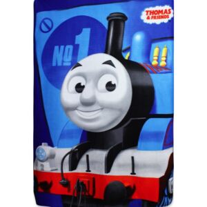 Thomas a gőzmozdony polár takaró kék 100x140cm