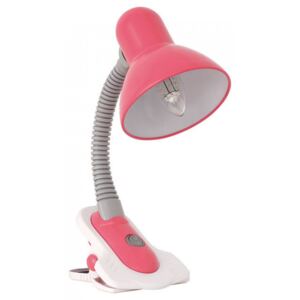 Kanlux Suzi 7153 Csiptetős asztali lámpa rózsaszín fém 1 x E27 max. 60W IP20