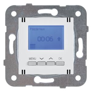Panasonic Heti programozható termosztát (4 zónás) keret nélkül, fehér