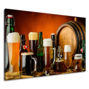 Gario Vászonkép Házi sör Méretek (sz x m): 120 x 80 cm