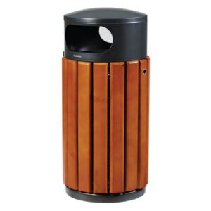 Lionel fém kültéri szemetes kosár, 40 l